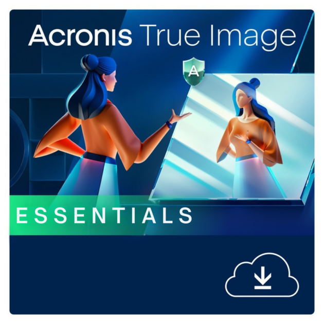 Acronis True Image Essentials — 1 PC, 1 Year Subscription (ESD) #HOEASHLOS41
