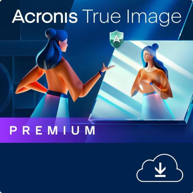 Acronis True Image Premium — 1 PC + 1TB Cloud, 1 Year (ESD) #HOPASHLOS41
