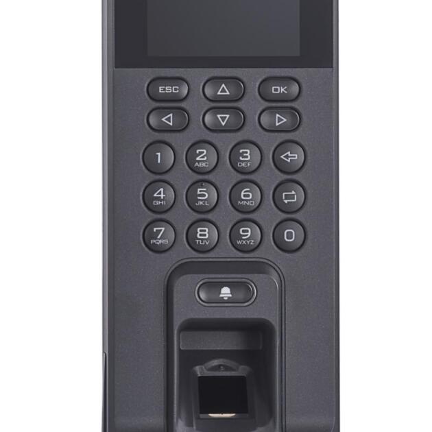 Hikvision DS-K1T804BMF — Fingerprint Access Control Terminal with Card Reader & Keypad #DS-K1T804BMF