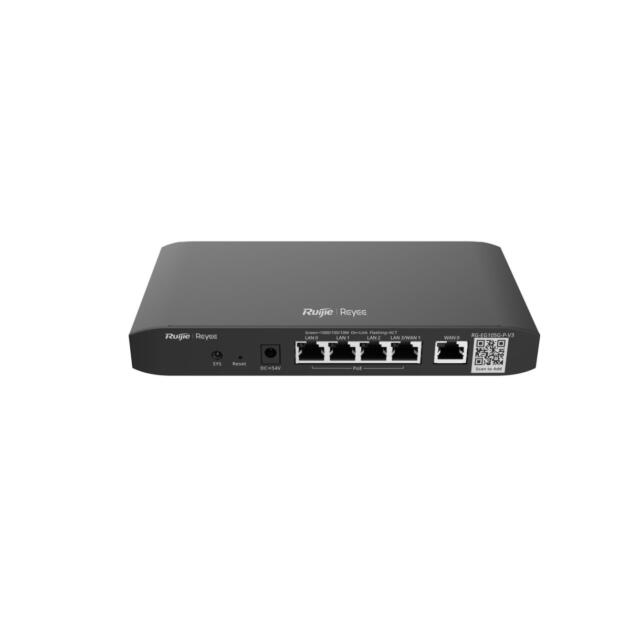 Ruijie Reyee RG-EG105G-P-V3 5-port Gigabit cloud-managed router with PoE ports