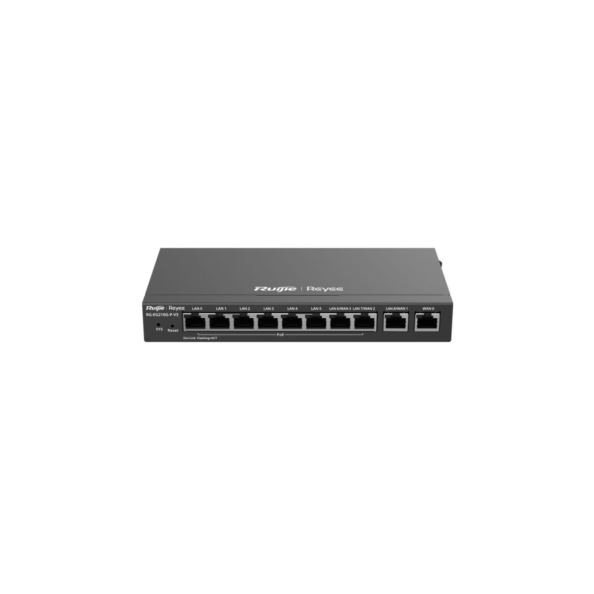 Ruijie Reyee RG-EG210G-P-V3 10-port PoE cloud-managed gateway for Singapore SMEs