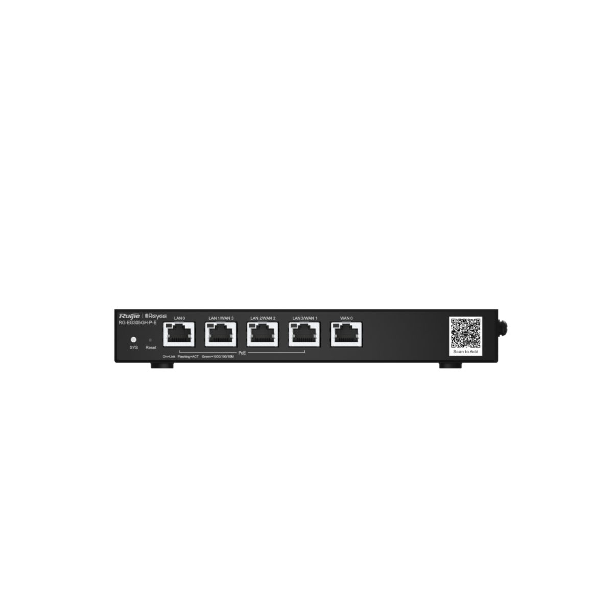 Ruijie Reyee RG-EG305GH-P-E 5-port gigabit PoE cloud-managed router