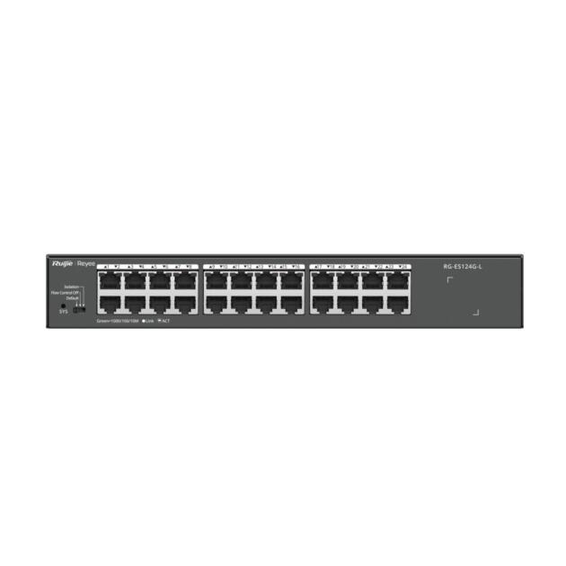 Ruijie Reyee RG-ES124G-L 24-port Gigabit unmanaged switch in steel case