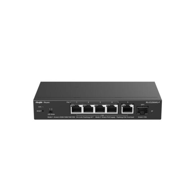 Ruijie Reyee RG-ES206MG-P 2.5G PoE+ cloud managed switch