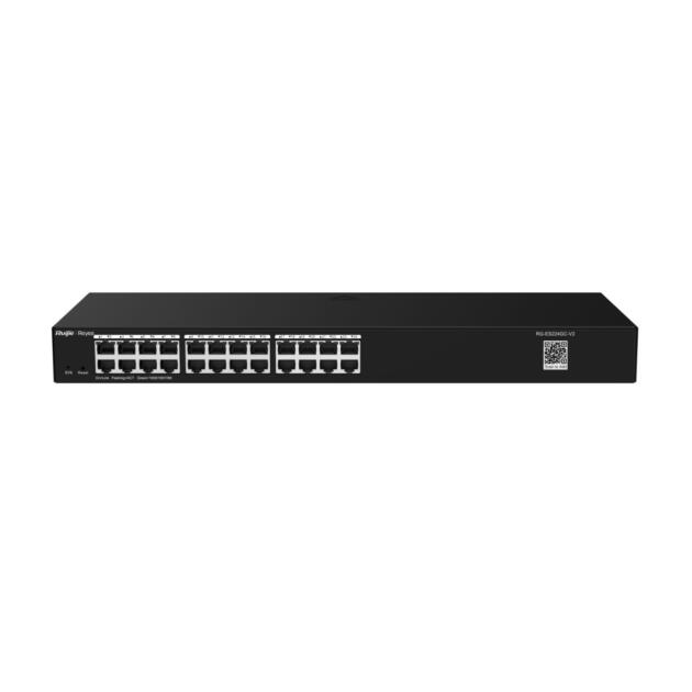 Ruijie Reyee RG-ES224GC-V2 24-port Gigabit smart switch in rack-mountable steel case