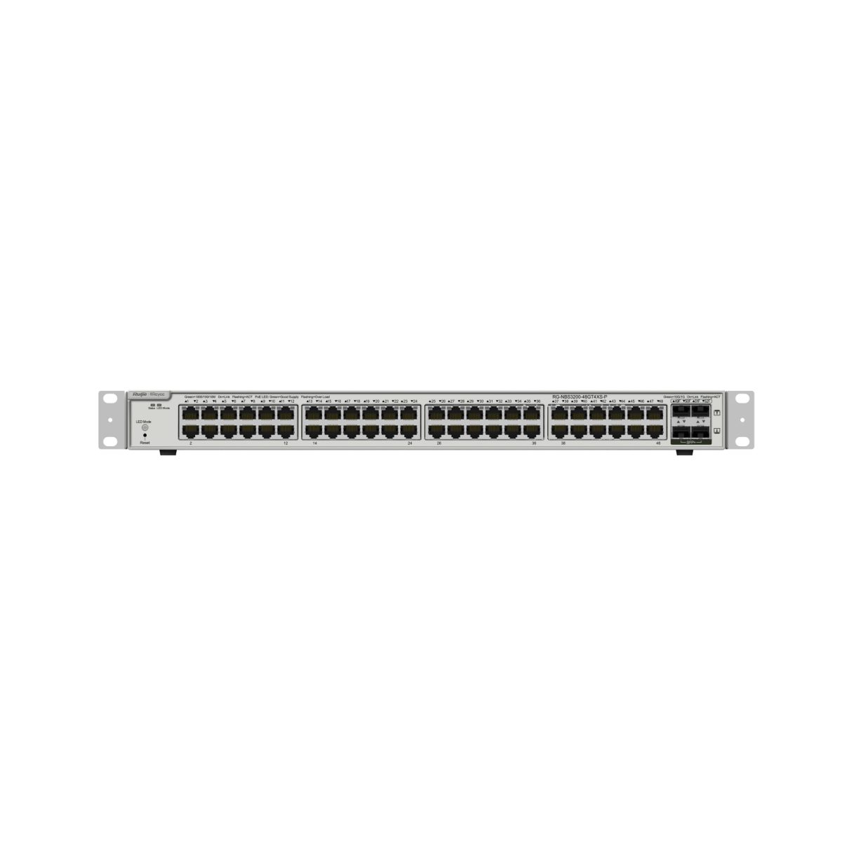 Ruijie Reyee RG-NBS3200-48GT4XS-P 48-port PoE+ managed switch with 10G SFP+ uplinks