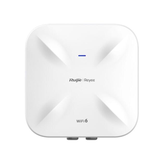 Ruijie Reyee RG-RAP6260(G) outdoor Wi-Fi 6 access point mounted outdoors